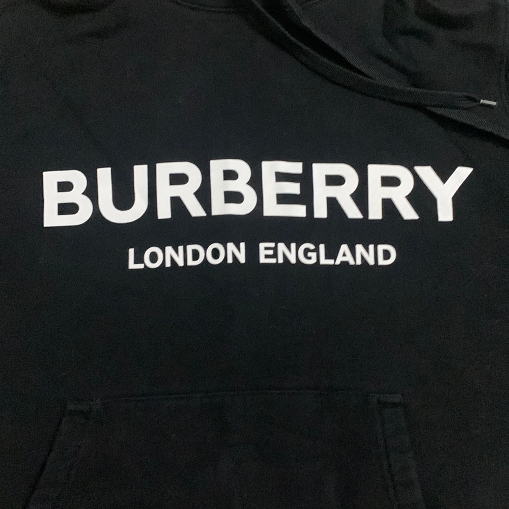 Black Burberry Hoodie